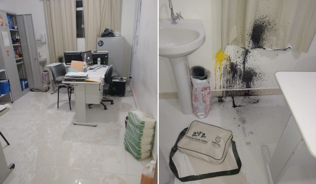 orlando do rio vandalizada